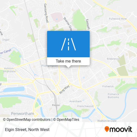 Elgin Street map