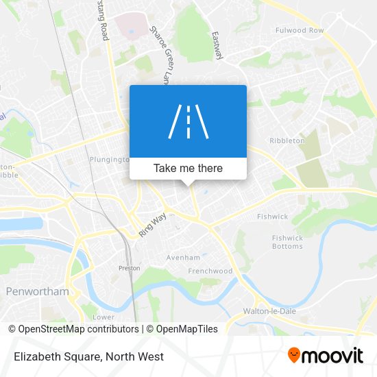 Elizabeth Square map