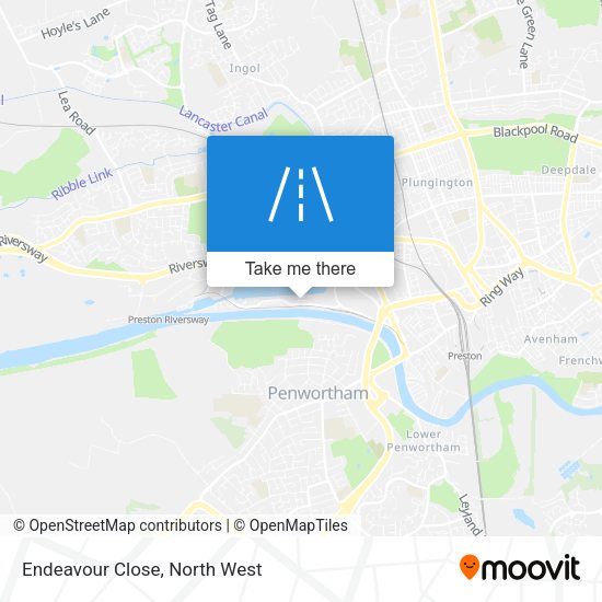Endeavour Close map