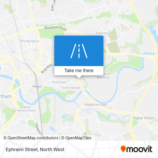 Ephraim Street map