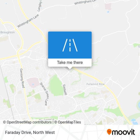 Faraday Drive map