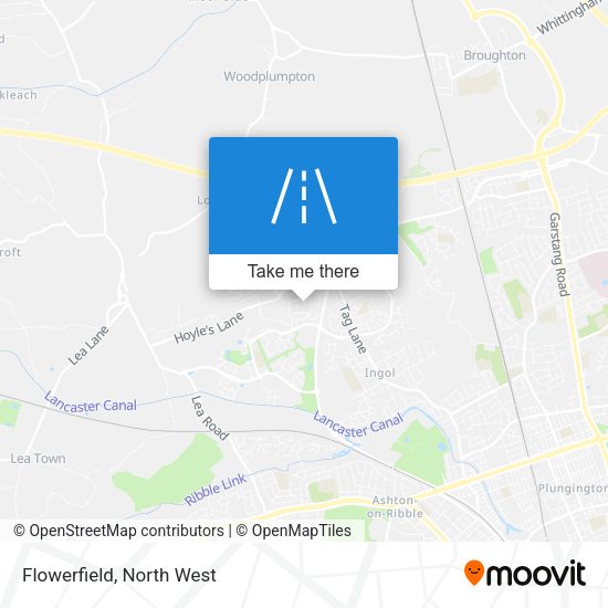 Flowerfield map