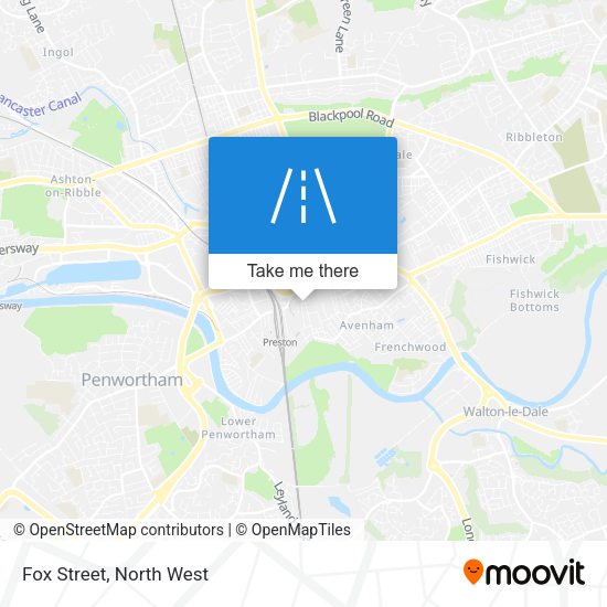 Fox Street map