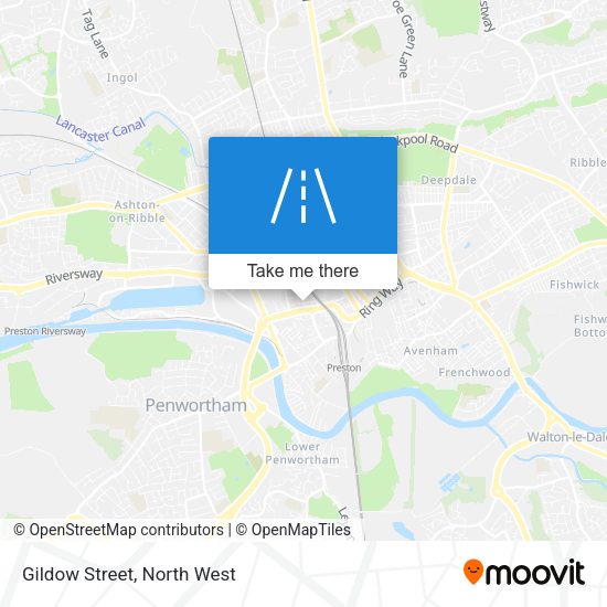 Gildow Street map
