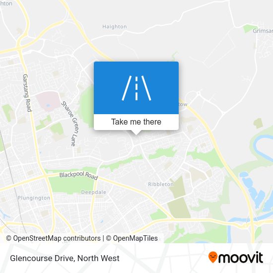 Glencourse Drive map