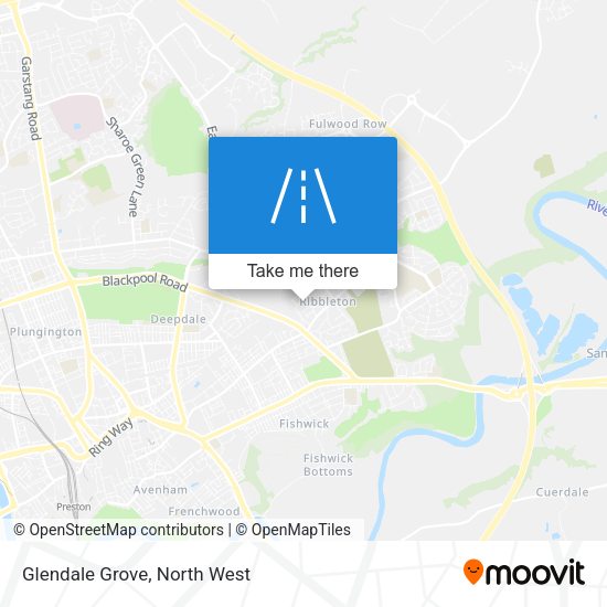 Glendale Grove map