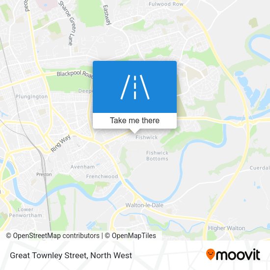 Great Townley Street map