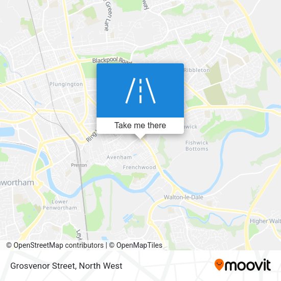 Grosvenor Street map