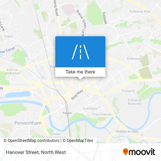Hanover Street map
