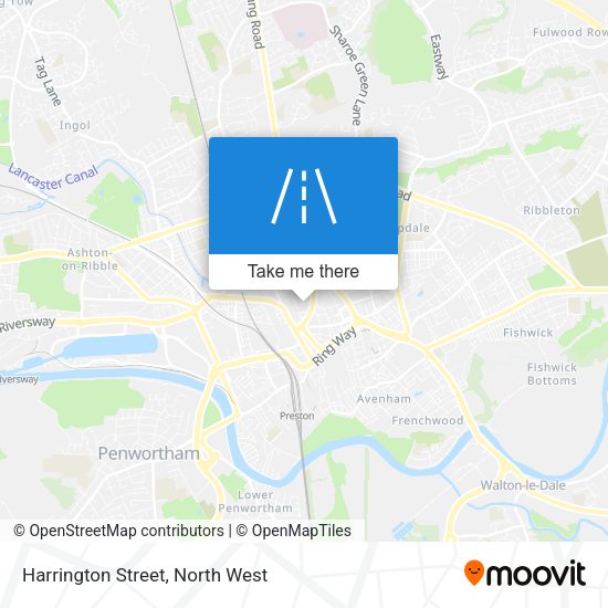 Harrington Street map