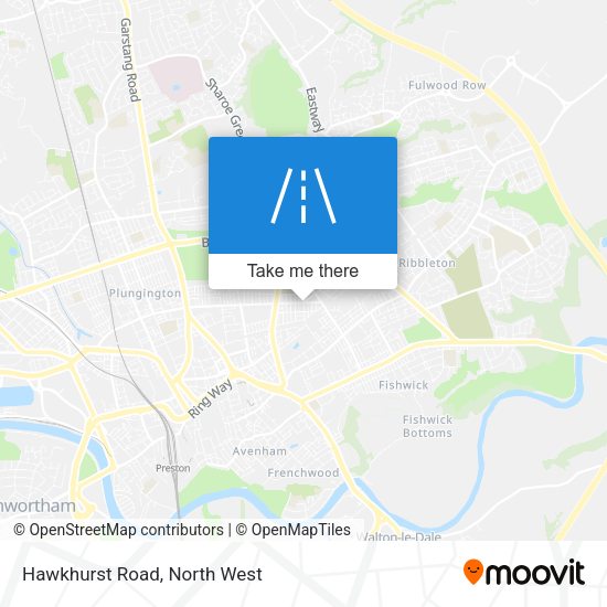 Hawkhurst Road map