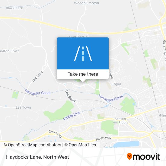 Haydocks Lane map