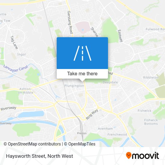 Haysworth Street map