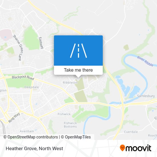 Heather Grove map