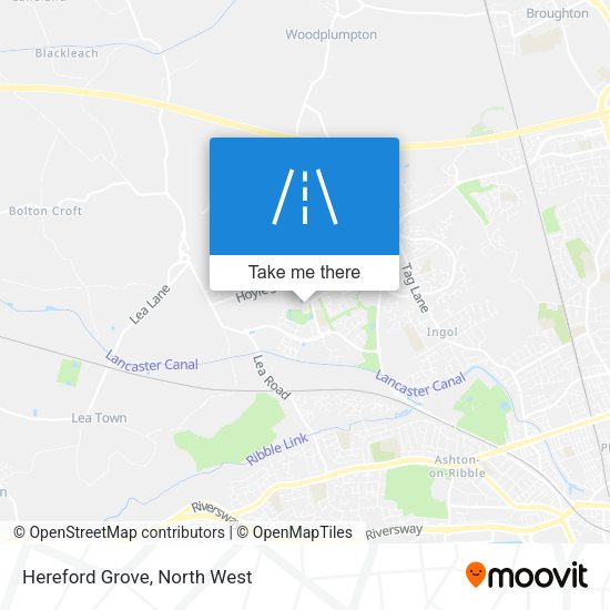 Hereford Grove map