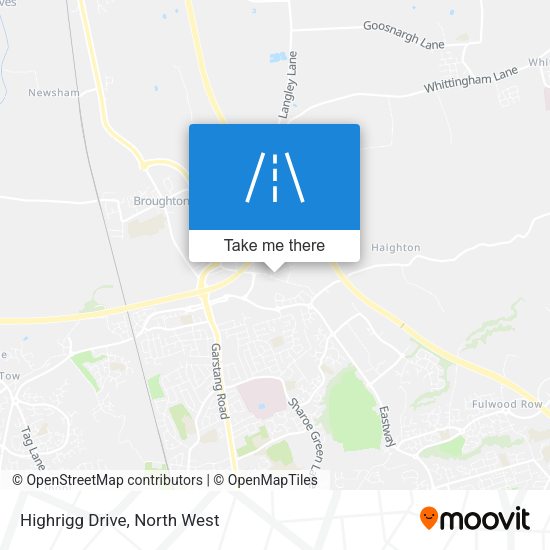 Highrigg Drive map