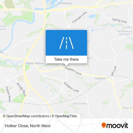 Holker Close map