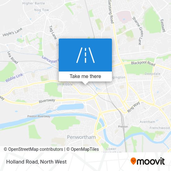 Holland Road map