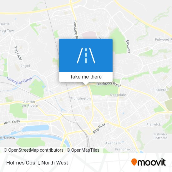 Holmes Court map