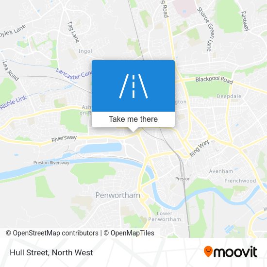 Hull Street map