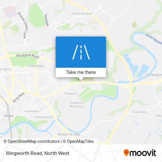 Illingworth Road map