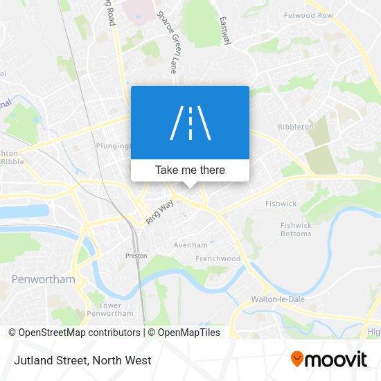 Jutland Street map