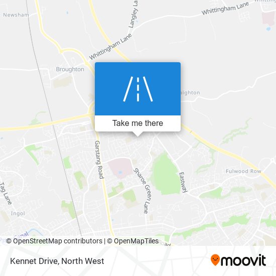 Kennet Drive map