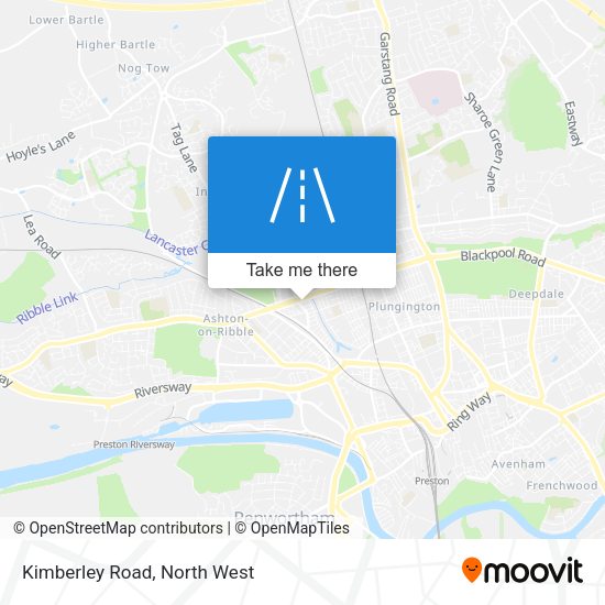 Kimberley Road map
