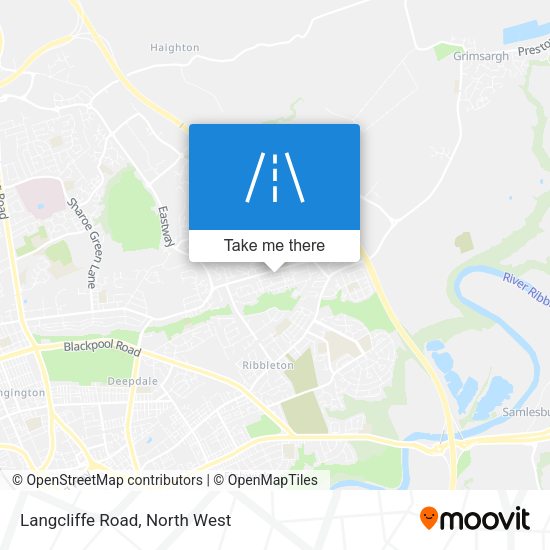 Langcliffe Road map