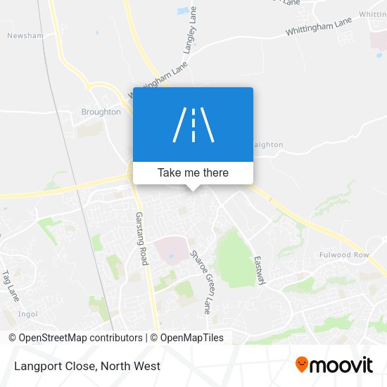 Langport Close map