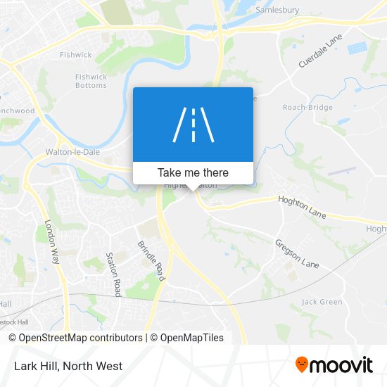 Lark Hill map