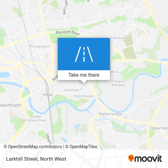 Larkhill Street map
