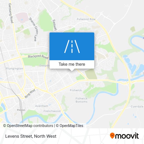 Levens Street map
