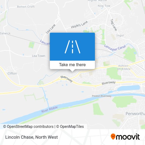 Lincoln Chase map