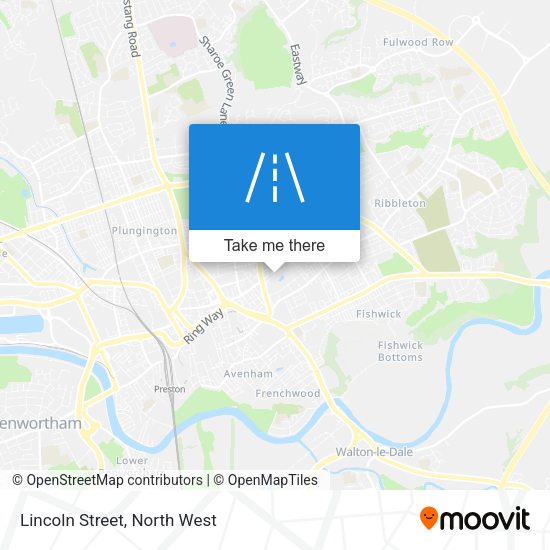 Lincoln Street map