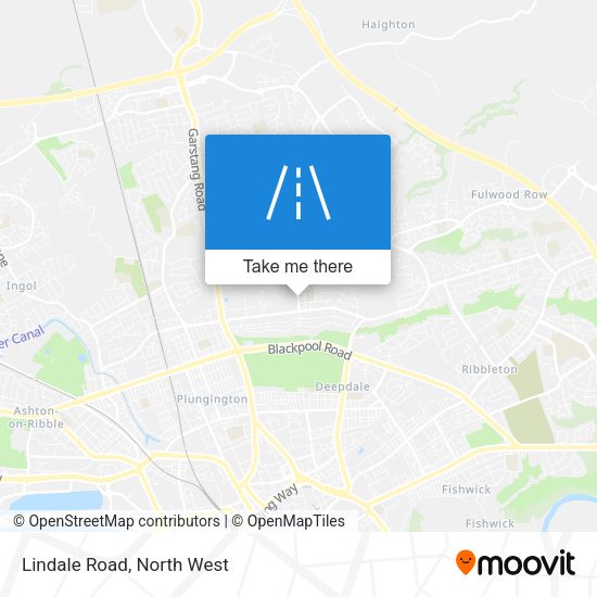 Lindale Road map