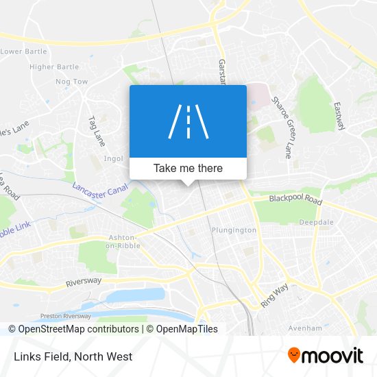 Links Field map