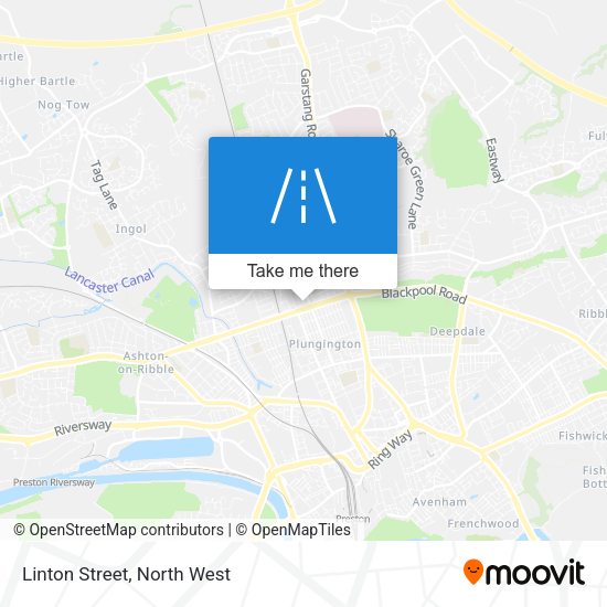 Linton Street map