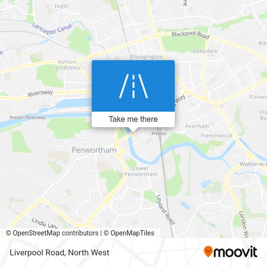 Liverpool Road map