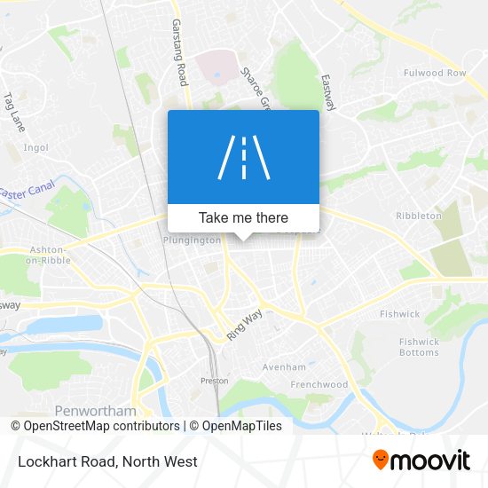 Lockhart Road map