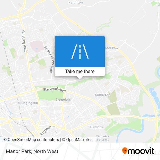 Manor Park map