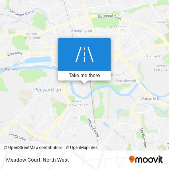 Meadow Court map