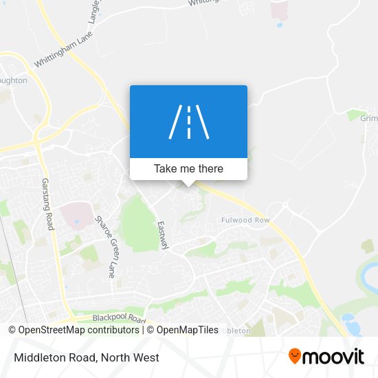 Middleton Road map