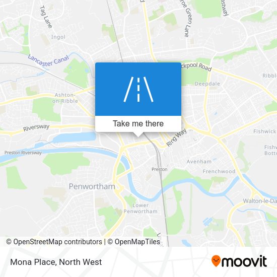 Mona Place map