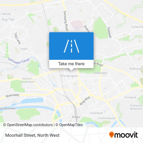 Moorhall Street map