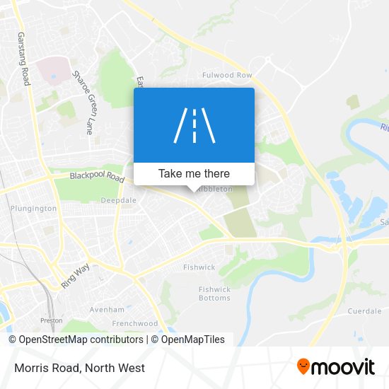 Morris Road map