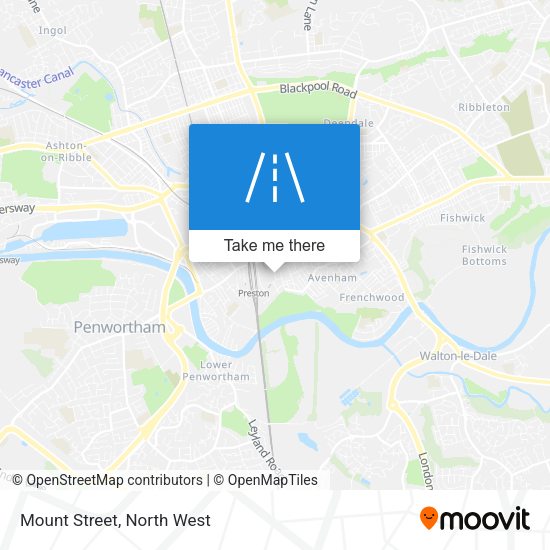 Mount Street map