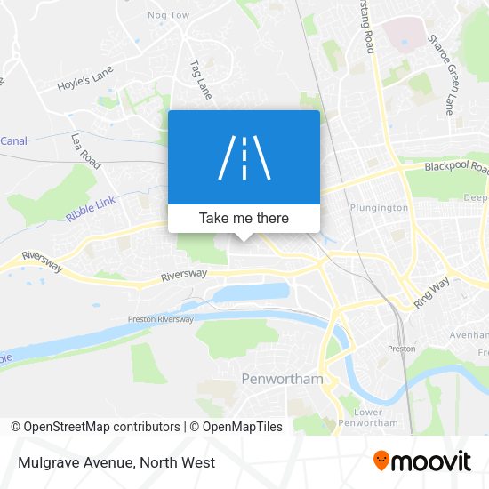 Mulgrave Avenue map