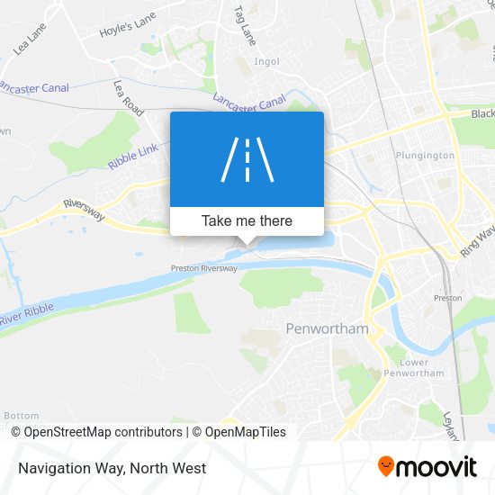 Navigation Way map