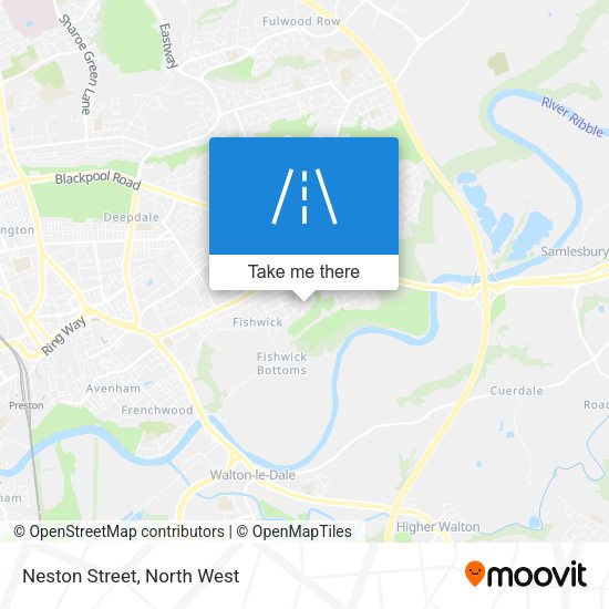 Neston Street map